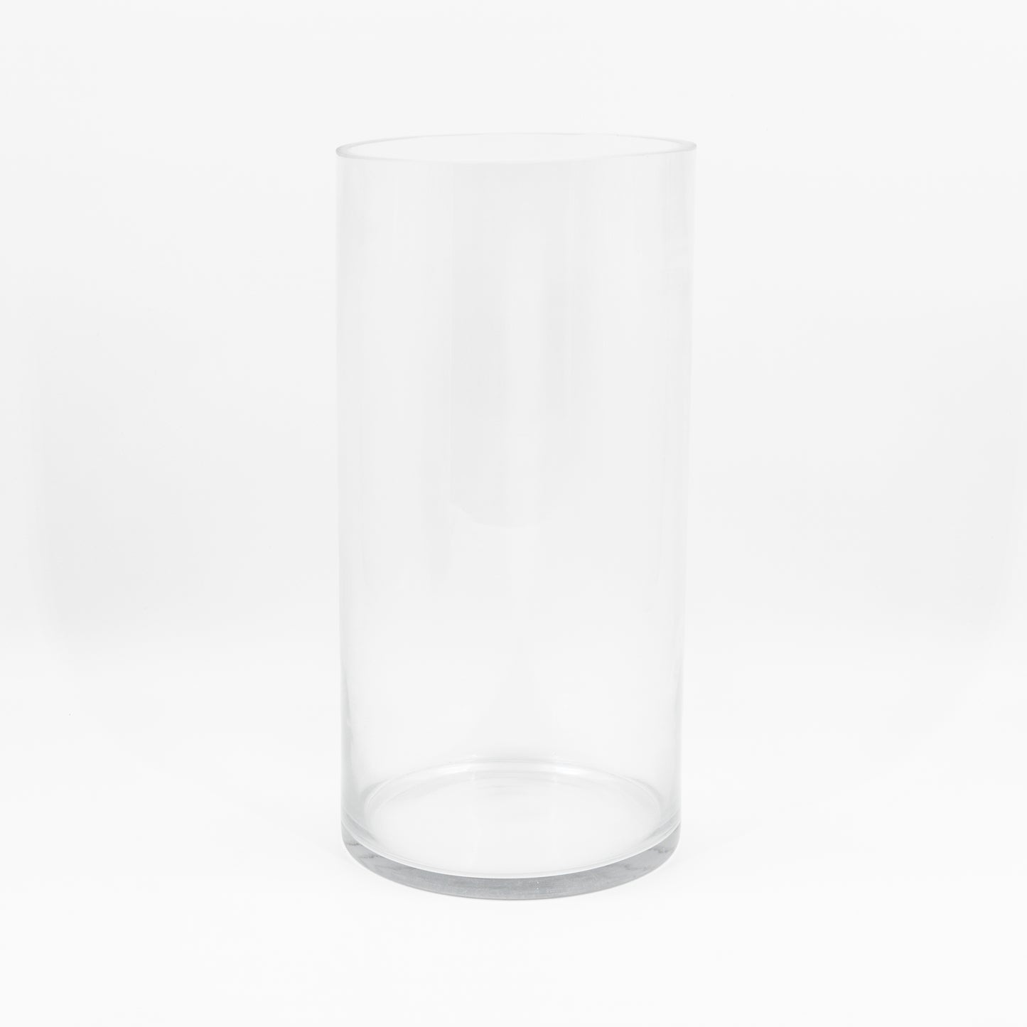 Clear Glass Cylinder Vase 20x40cm