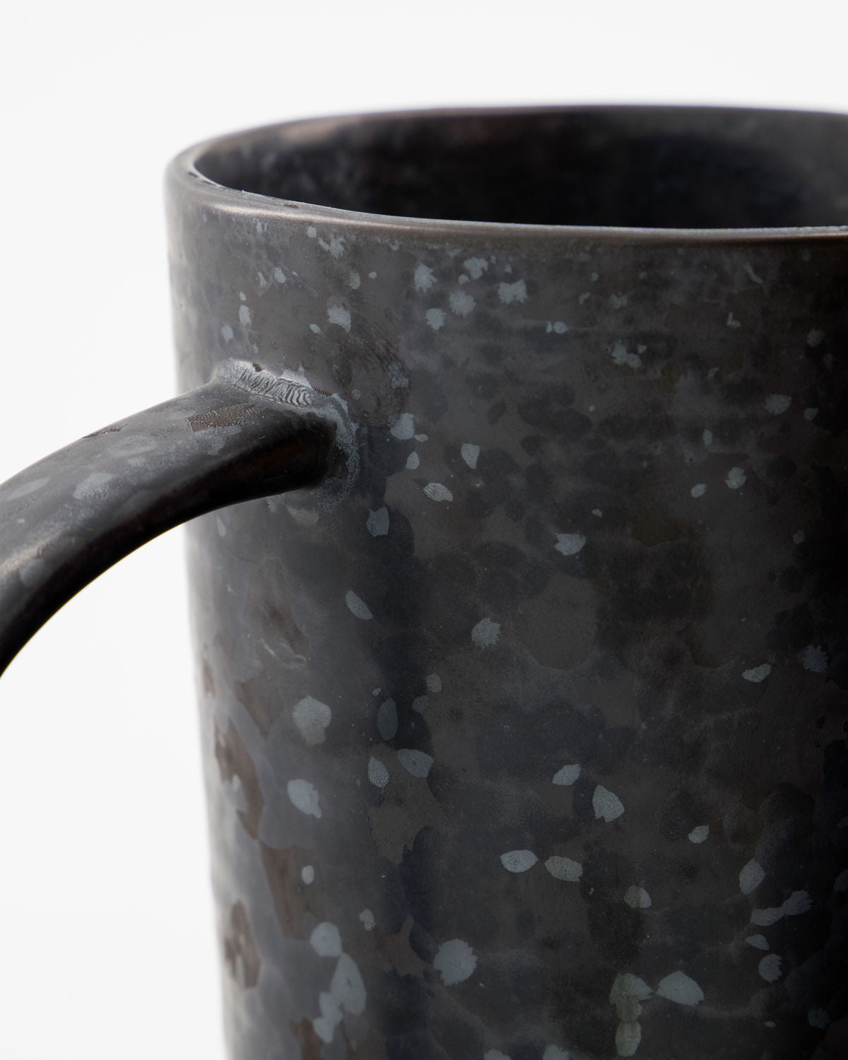 Black/Grey Porcel Jug 19cm