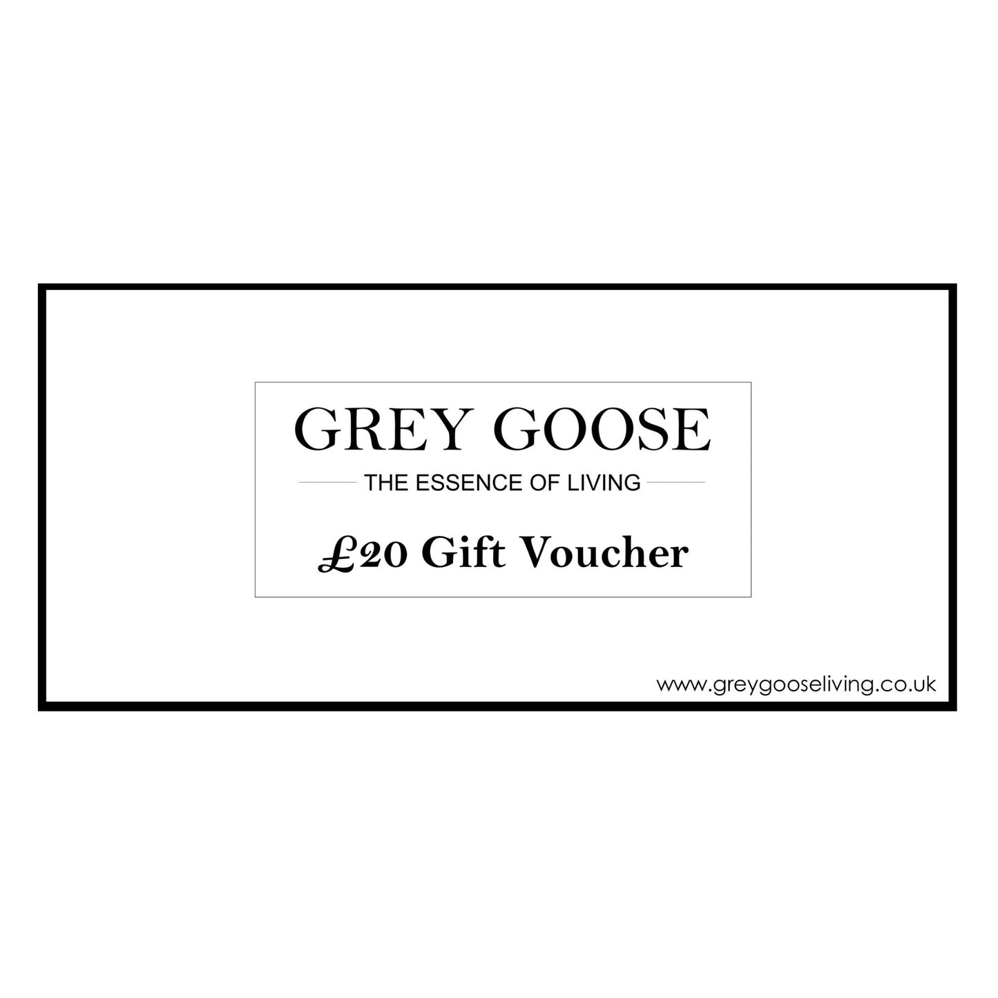 Grey Goose £20 Homeware Gift Voucher