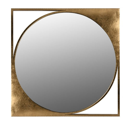 Circular Mirror Gold