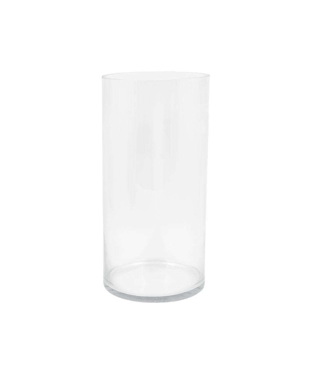 Clear Glass Cylinder Vase 20x40cm