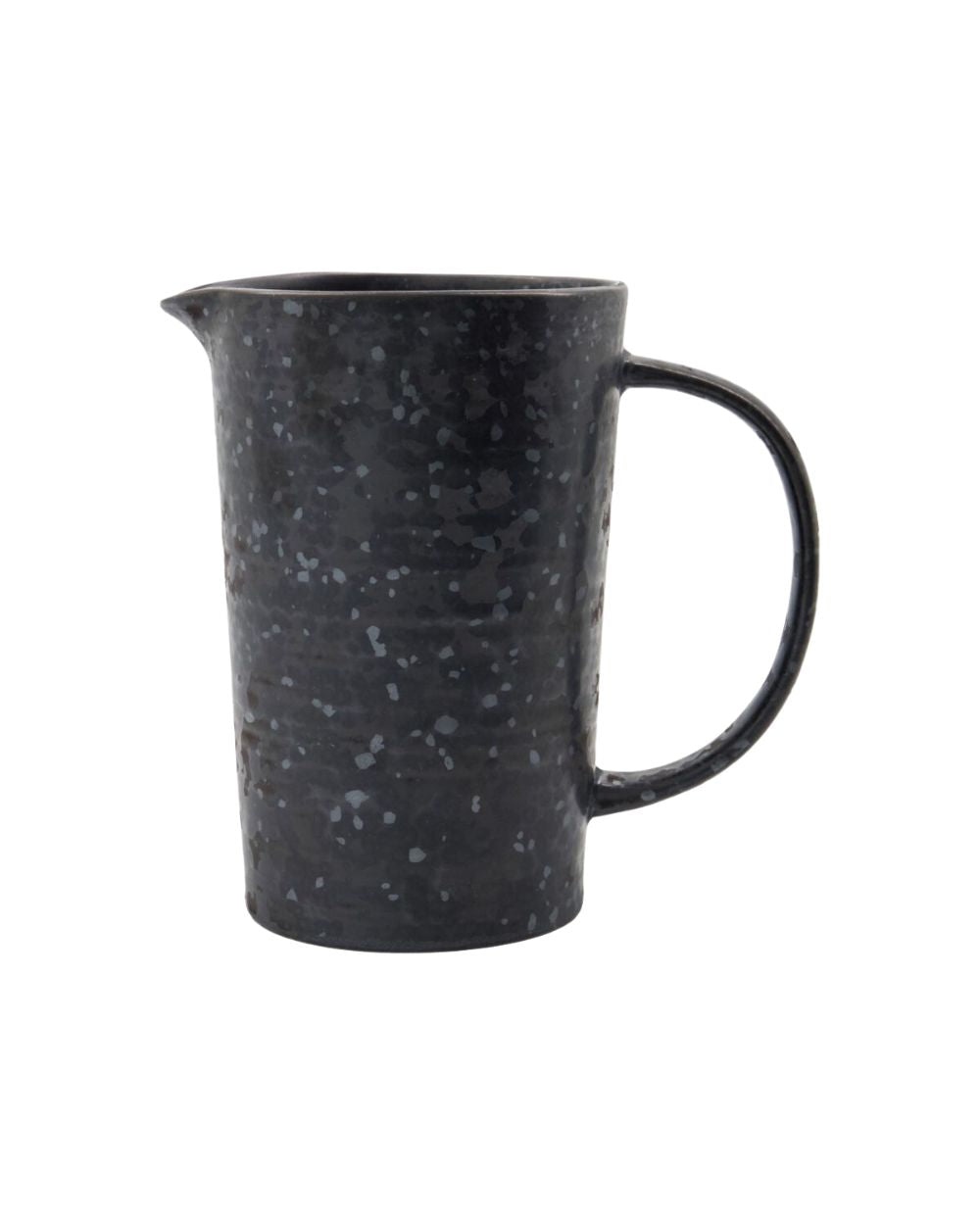 Black/Grey Porcel Jug 19cm