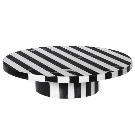 Black & White Marble Stand