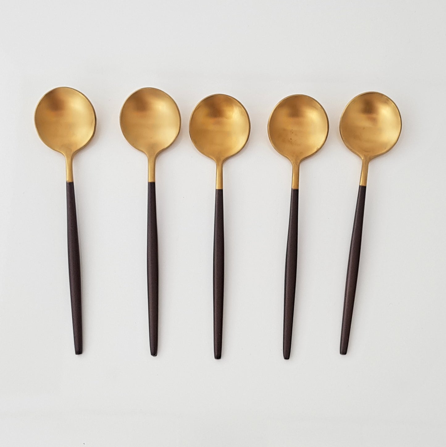 Black & Gold Spoon 13cm
