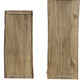 Rectangle Wood Board with Metal Handles, Medium
