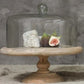 Recycled Glass Dome Cake Stand 35cm