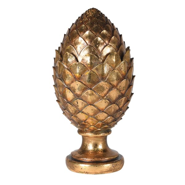 Gold Artichoke Jar 23cm