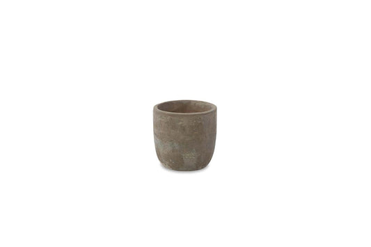 Affiti Clay Pot Antique Grey 14cm