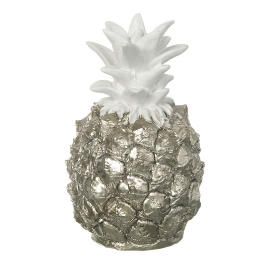 Silver & White Pineapple