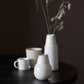 Cream Porcel Bottle 18cm