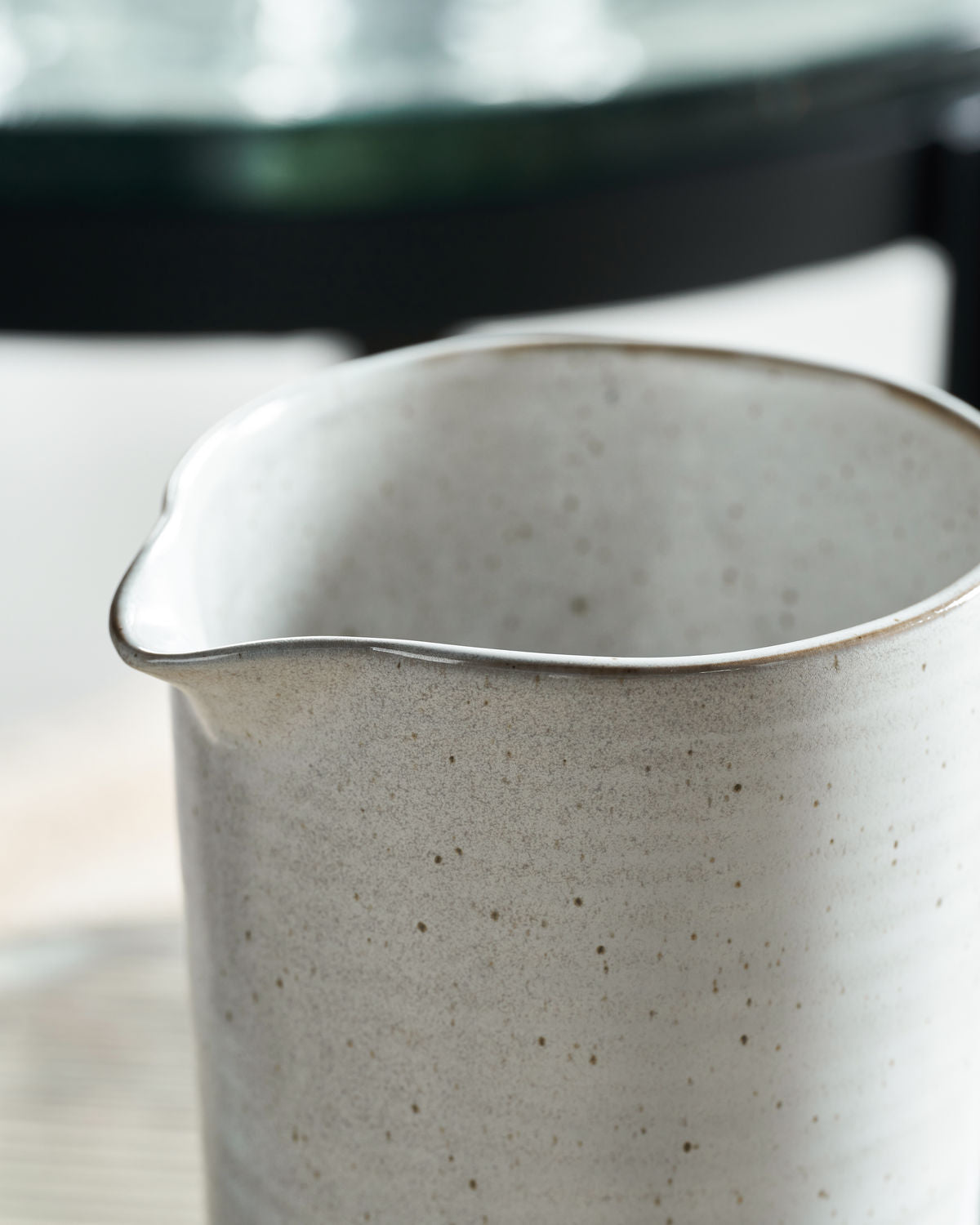 Porcel Grey/White Jug