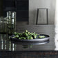 Black/Grey Porcel Serving Platter 31cm