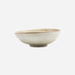 Glazed Cream/Grey Bowl 17.5cm