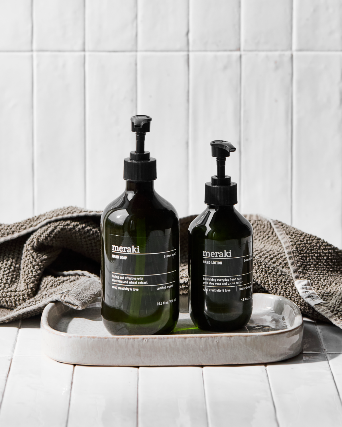 Meraki Cotton Haze Hand Soap 490ml