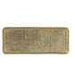 Gold Patterned Rectangle Tray 32cm
