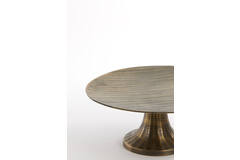 Bronze Bisko Cake Stand  30x13 cm