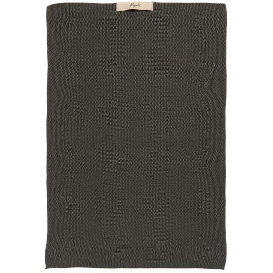 Mynte Thunder Grey Knitted Towel