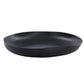 Anzi Matt Black Wave Dish 44cm