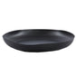 Anzi Matt Black Wave Dish 44cm