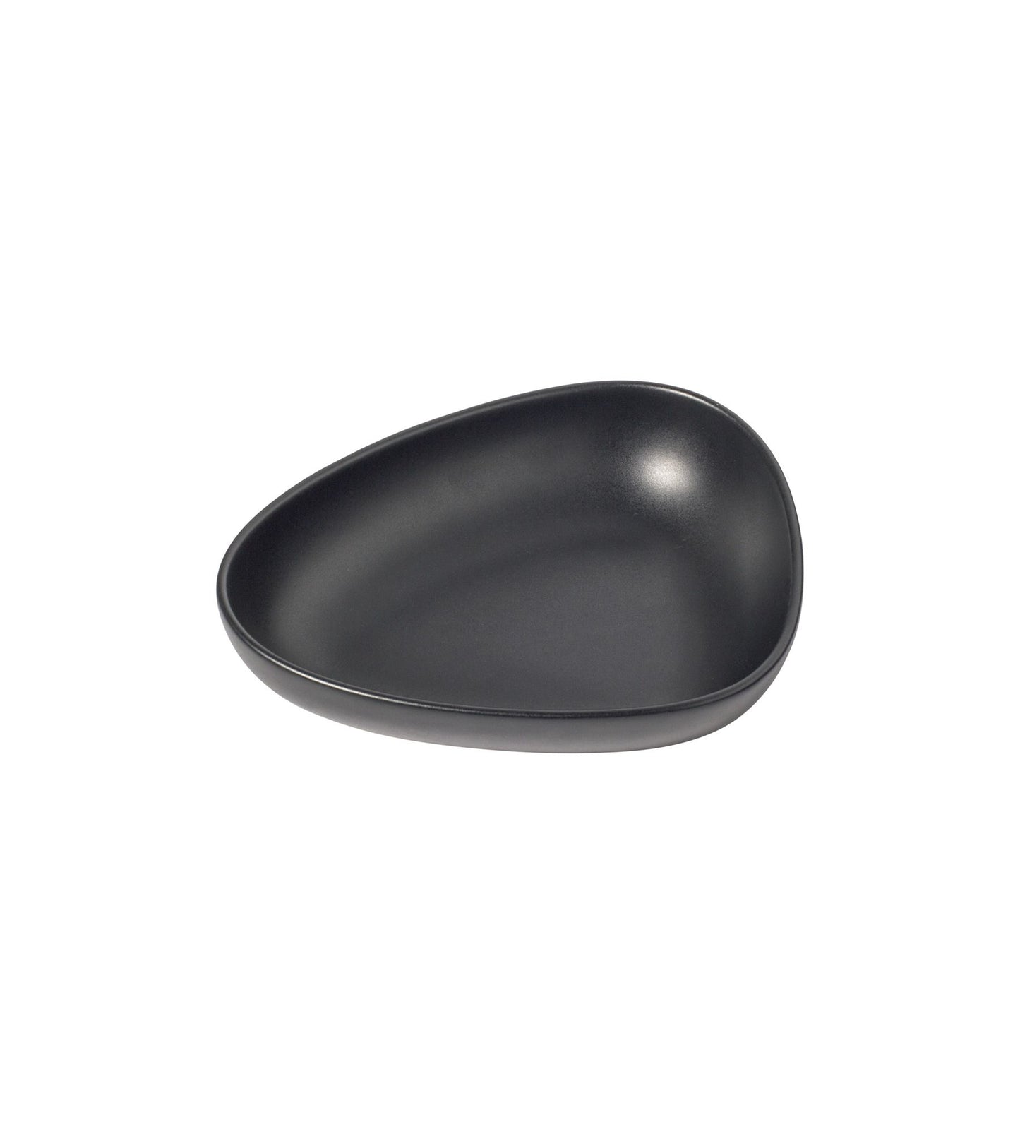 Stoneware Deep Curve Plate Sand 22cm