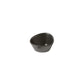 Stoneware Curve Bowl Black 11cm