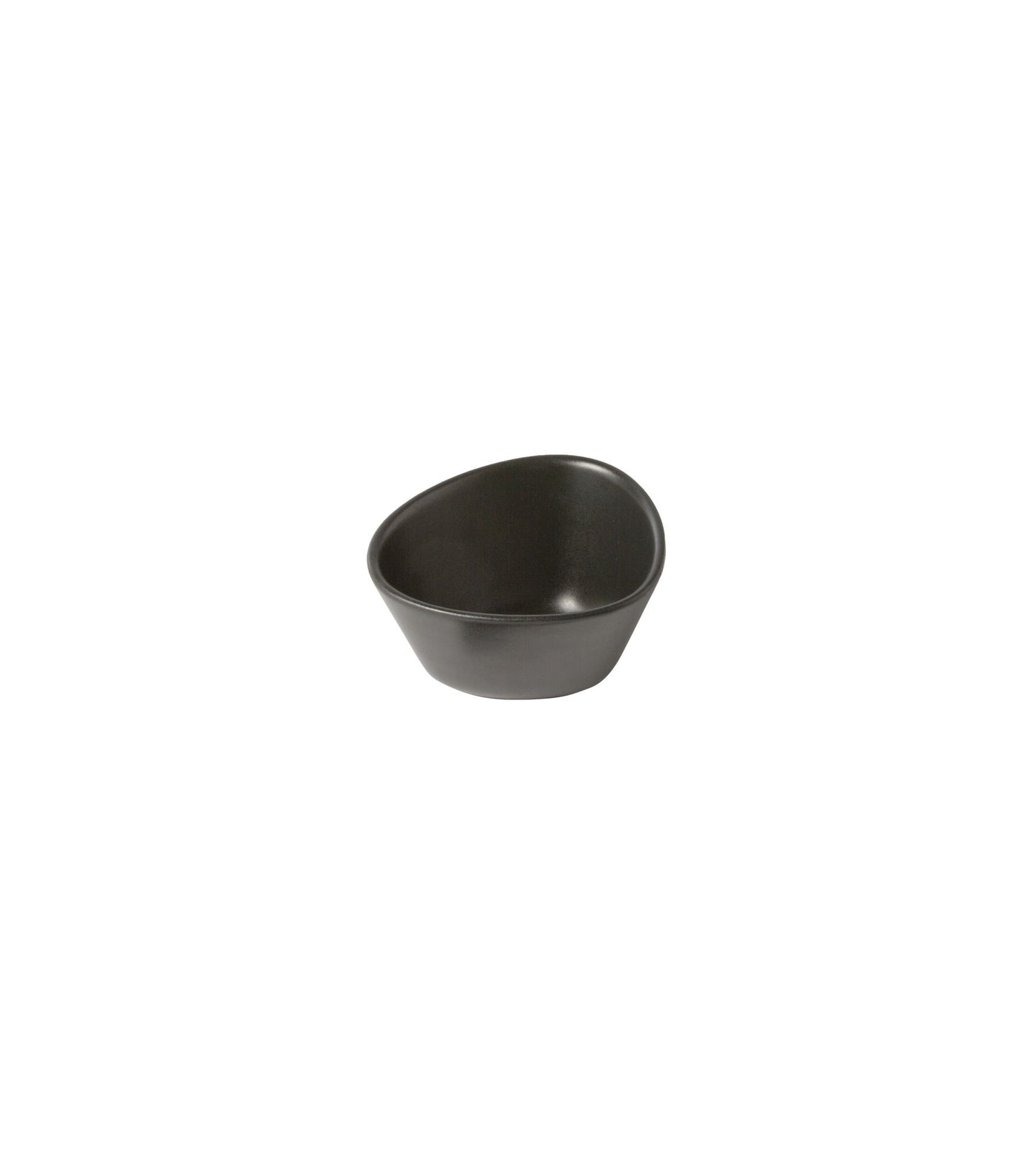 Stoneware Curve Bowl Black 11cm