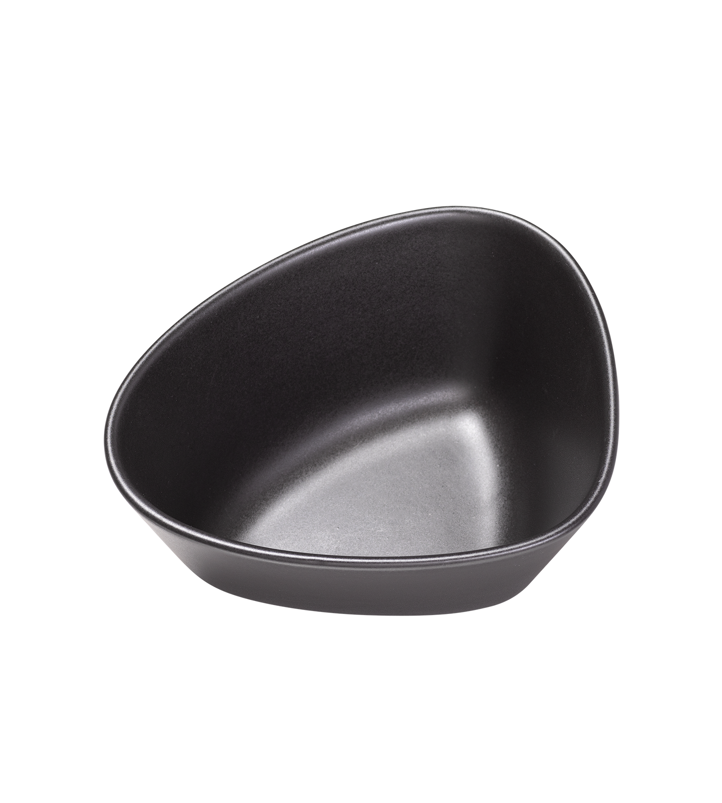 Stoneware Curve Bowl Black 22cm