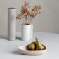 Stoneware Deep Curve Plate Sand 22cm