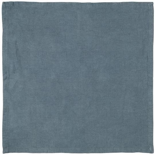 Linen Mix Fabric Napkin 4Pk - Various Colours
