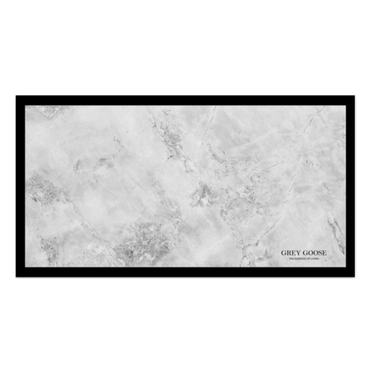 Grey Marble Bar Mat