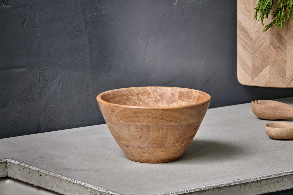 Indus Wooden Bowl 23cm