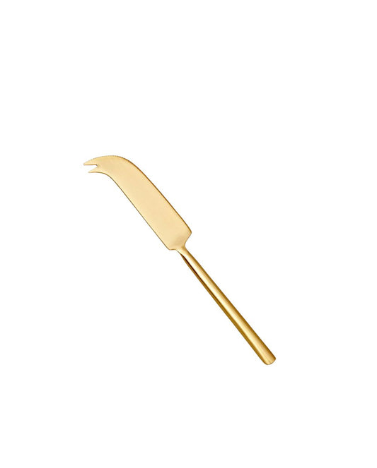 Matte Gold Cheese Knife