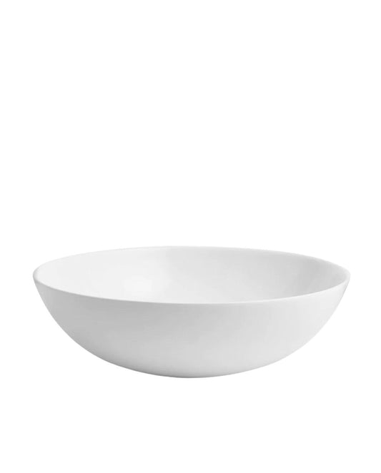 White Stoneware Serving Bowl 30cm