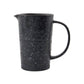 Black/Grey Porcel Jug 19cm
