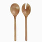 Coral Resin Salad Servers 29.5cm