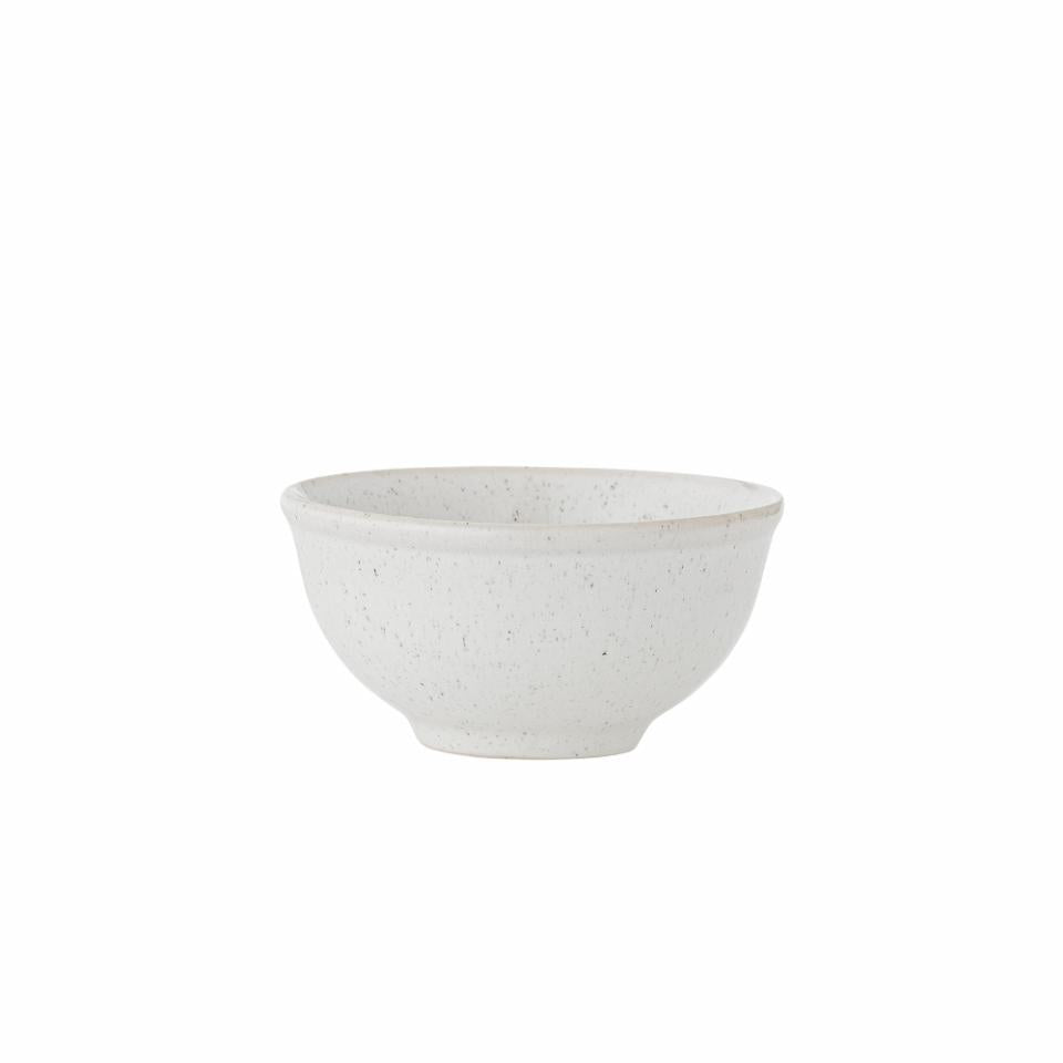 White Addison Stoneware Bowl 10cm