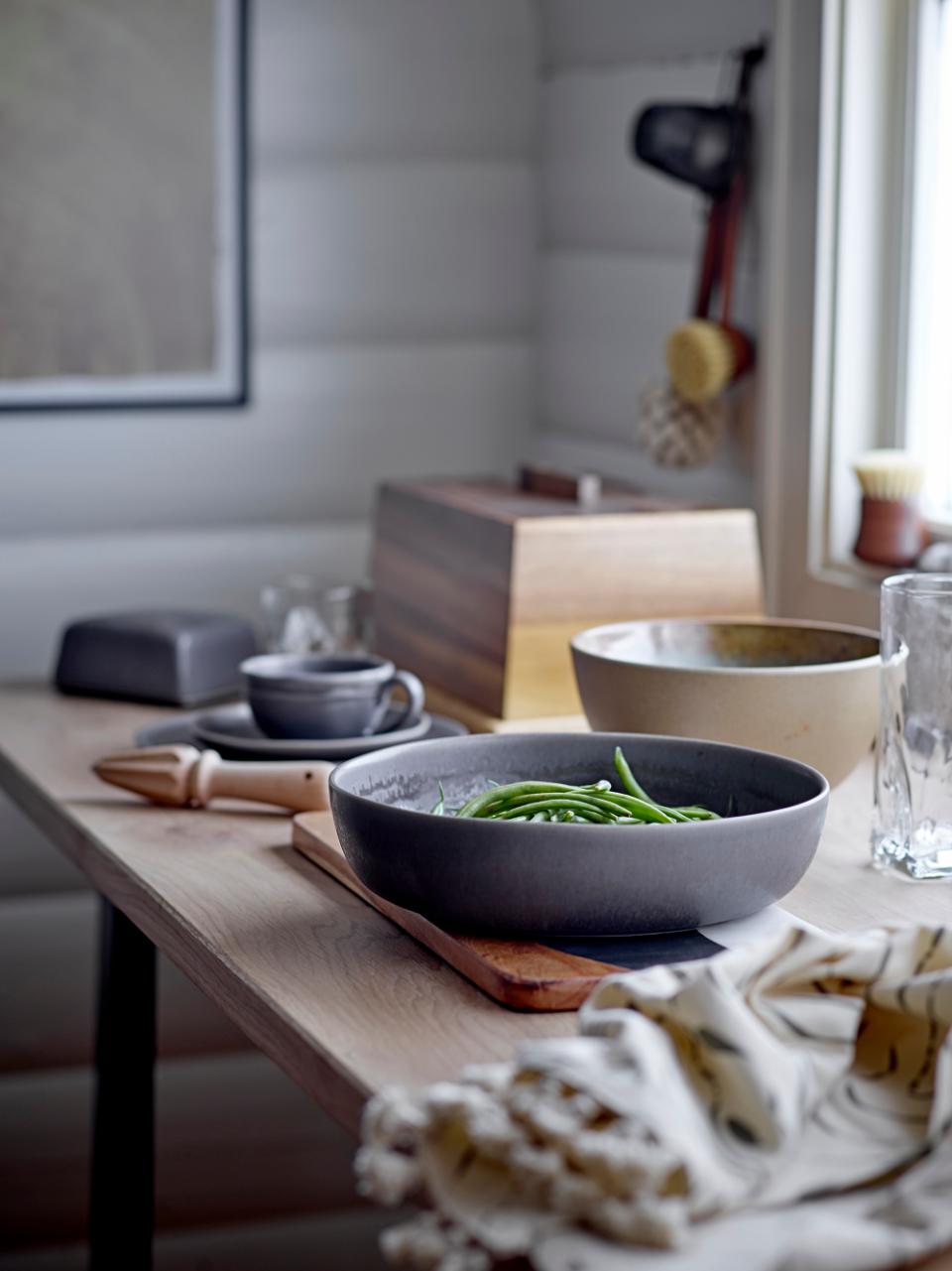 Raban Grey Stoneware Bowl 25cm