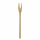 Gold Brass Fork 15cm