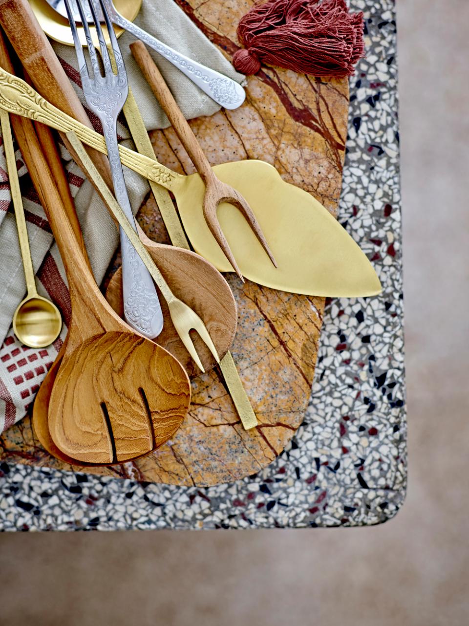 Gold Brass Fork 15cm