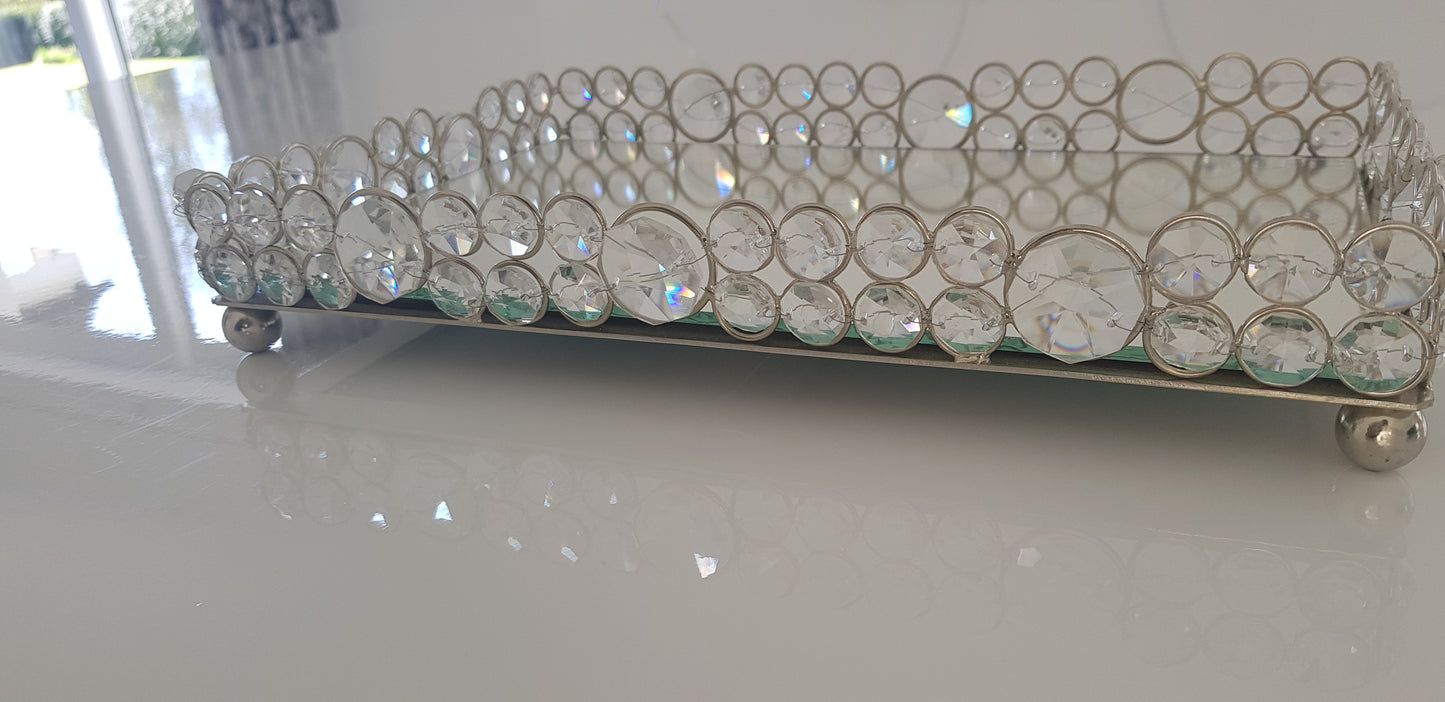 Rectangular Jewelled Tray