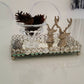 Silver Stag Head Cruet Set