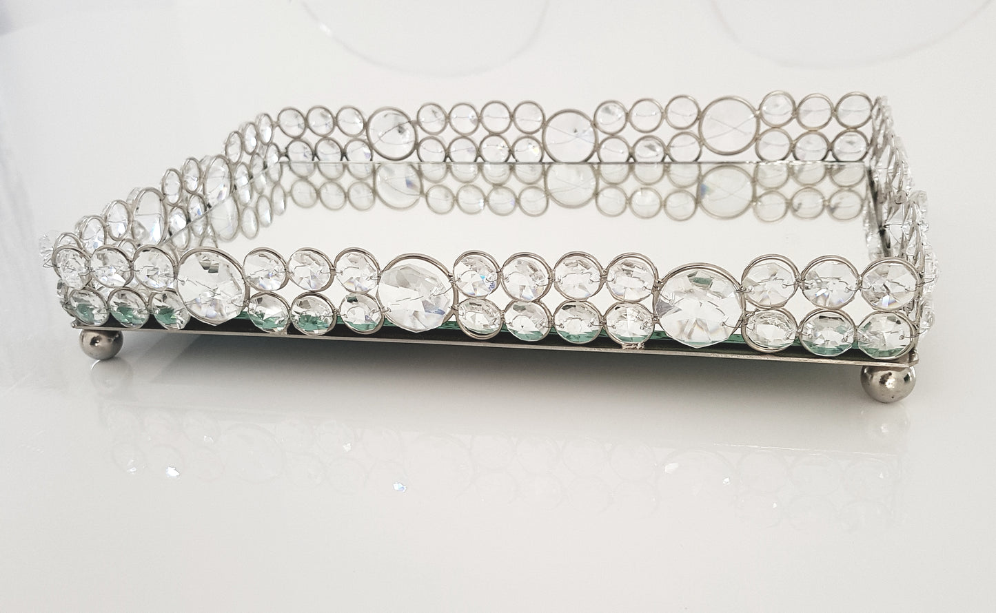 Rectangular Jewelled Tray