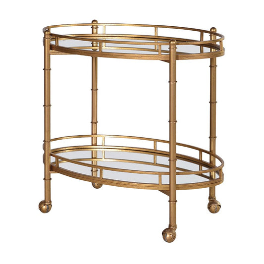 Amari Mirrored Serving Trolley