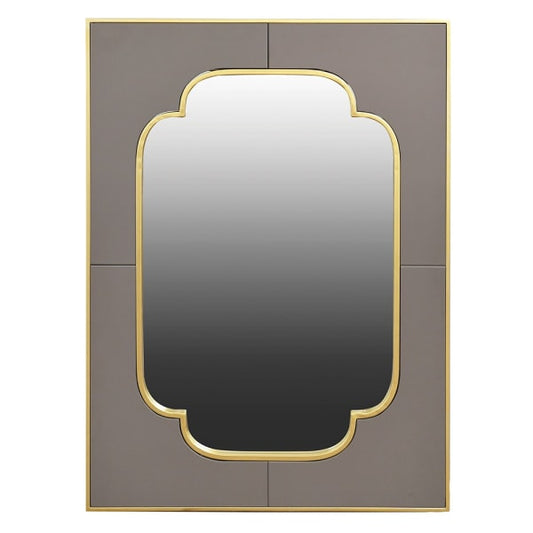 Gold & Grey Mirror
