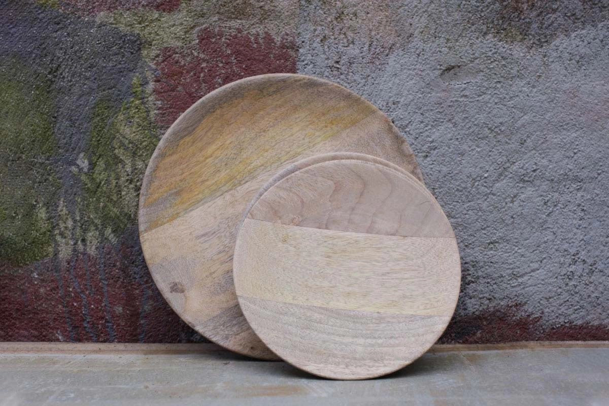 Mango Wood Platter 27cm