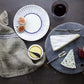 Brushed Silver Cheese Knife S/4 14cm