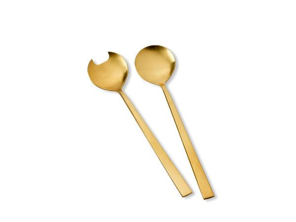 Gold Salad Servers