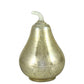 Antique Gold Glass Lustre Pear Medium